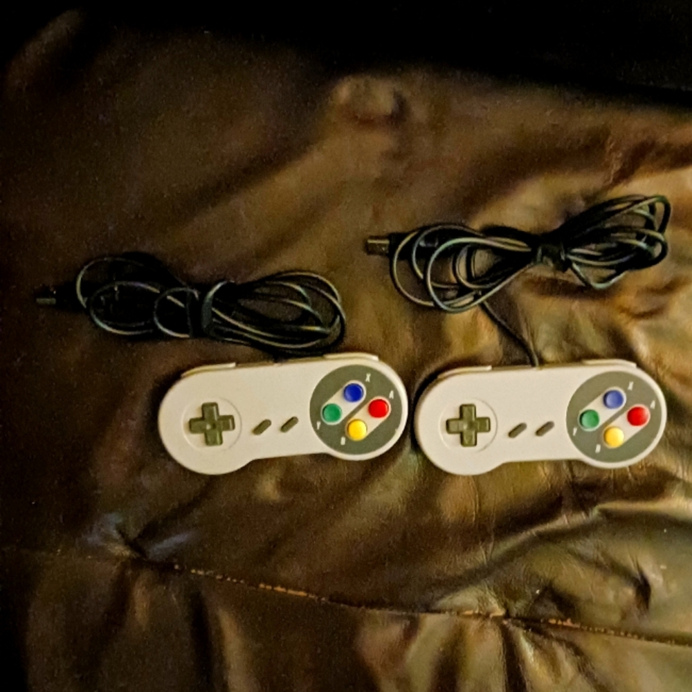 2 X  Super Nintendo SNES USB Game Controller for PC/MAC Controller